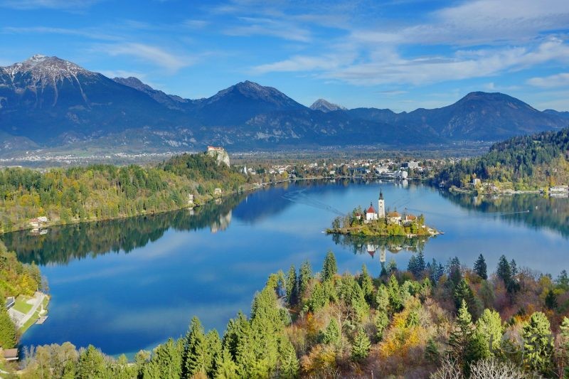 Lake Bled From Ojstrica