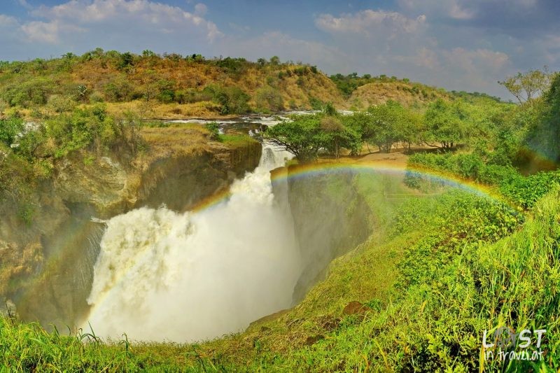 Uganda Selbstfahrer, Murchison Falls From Above