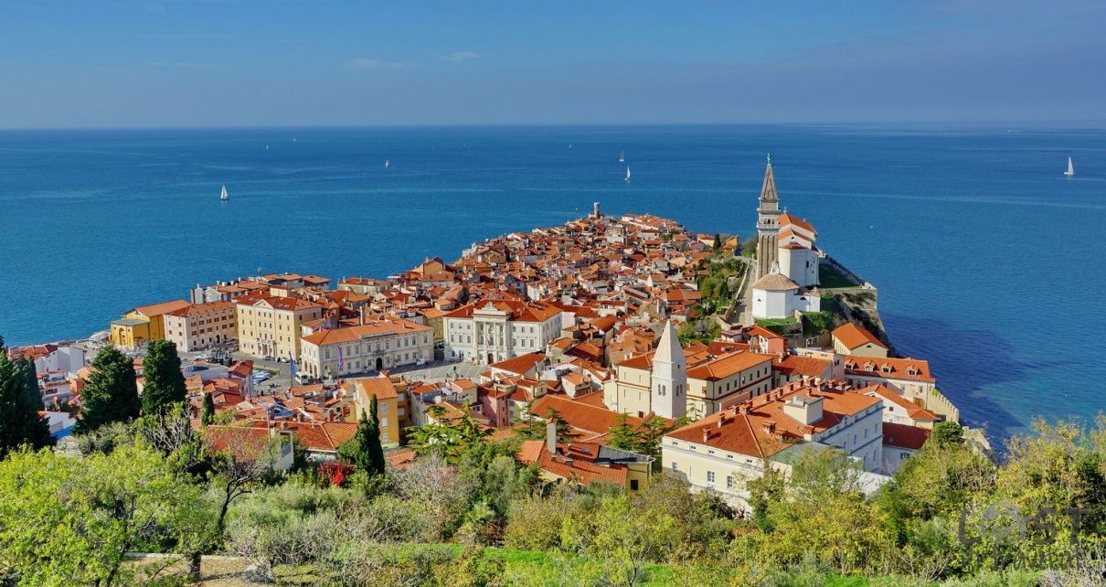 Piran View From Town Wall